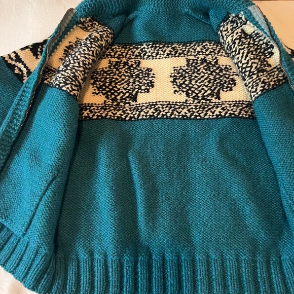 Vintage Wool 1960’s Cowichan Sweater women’s M/L - Picture 11 of 11